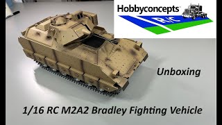 1/16 Tongde M2A2 Bradley Fighting Vehicle - Unboxing