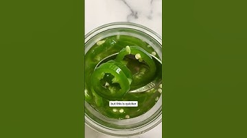 Pickled Jalapeños that make everything taste better 🌶️
