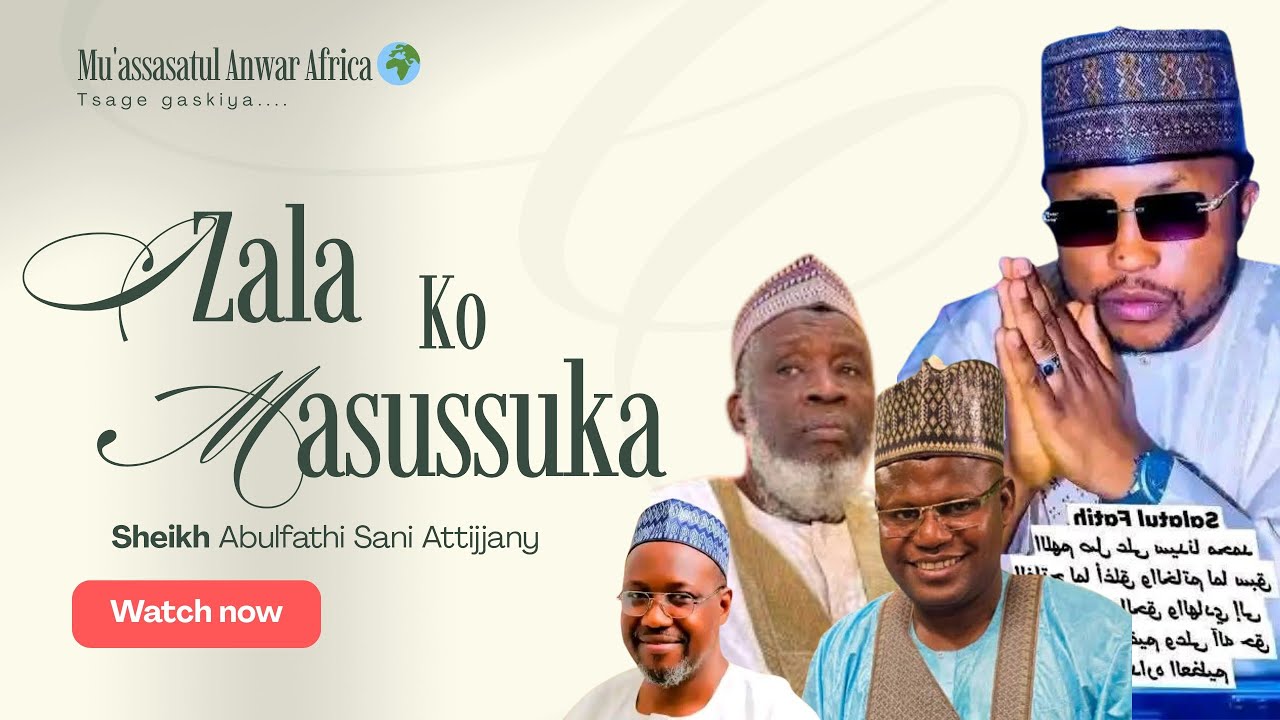 IZALA KO MASUSSUKA? YANZU-YANZU ZAZZAFAN RADDIN SHEIKH ABULFATHI SANI GA MAL. ABDULWAHAB 
