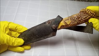 Restoring History: Cleaning a Dirty Antique Dagger
