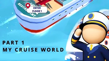 My Cruise World - Gameplay Walkthrough Stickman Cruise Ship Manager (iOS, Android)