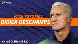 Didier Deschamps FACE FIFA 21 lookalike CAREER MODE | Pro Clubs | Clubes Pro