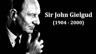 'Tomorrow and tomorrow and tomorrow' from Macbeth by William Shakespeare - Read by Sir John Gielgud