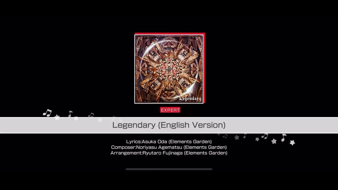 BDGBP ~ “Legendary (English Version)” Expert Full Combo