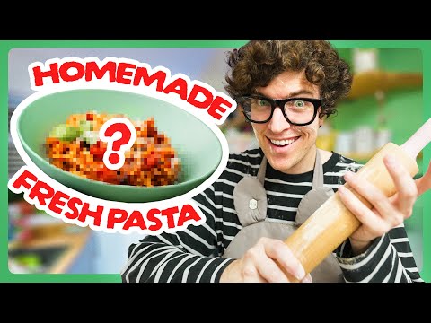 Italian Man Attempts To Cook Fresh Pasta & Focaccia Bread