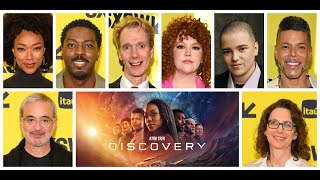 Star Trek Discovery Season 5 interviews with Sonequa Martin-Green, David Ajala, Doug Jones, & more