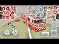 Real Fire Truck Driving Simulator #40 - City Road Crazy Driving - Best Android Gameplay