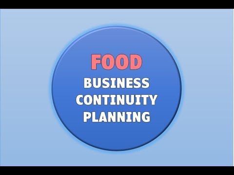 ตัวอย่าง การ เขียน แผน bcp Update New Food Business Continuity Plan-สถานการณ์โรคระบาด