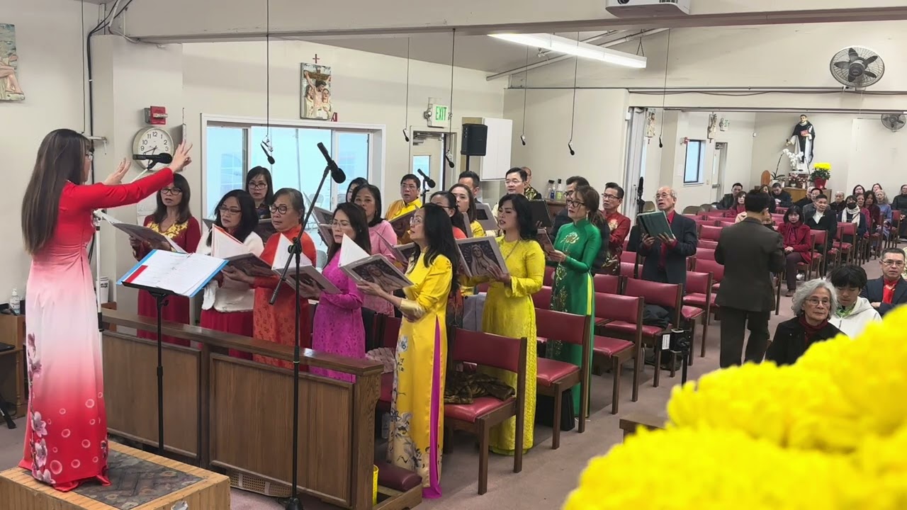 Ngày Xuân Xin Dâng-Phanxicô-Ca đoàn Gaudete/Gx Đức Mẹ La Vang. 