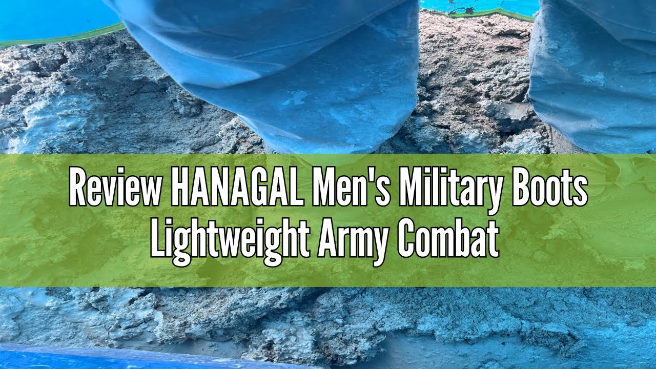 Review HANAGAL Men's Military Boots Lightweight Army Combat Tactical Military Boots For Men Hunting