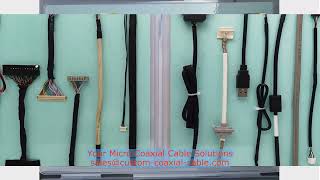 Experience High-Quality 30 awg micro ribbon coax cable Singapore distributor Best China Companies En