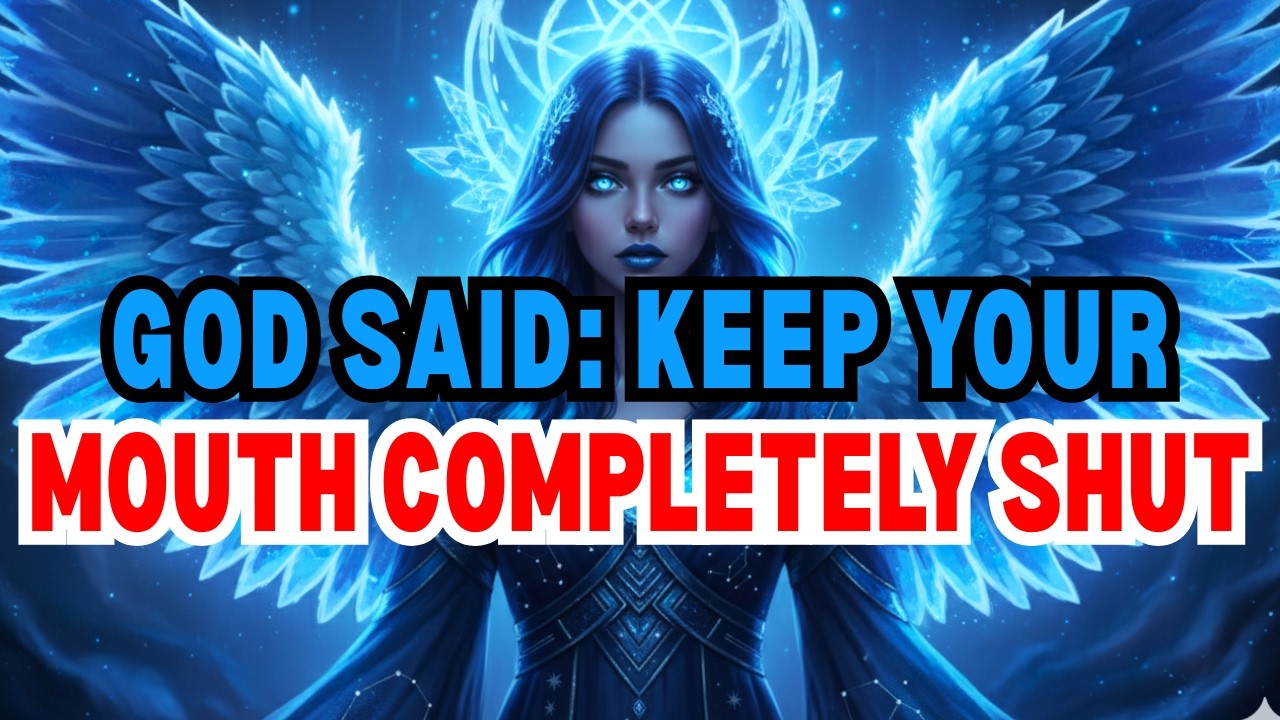 Chosen One, God Said SHUT YOUR MOUTH He Is Deadly Serious About This