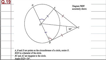 Edexcel Higher P1 March 2013 Q19