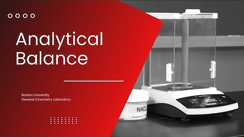 Analytical Balance