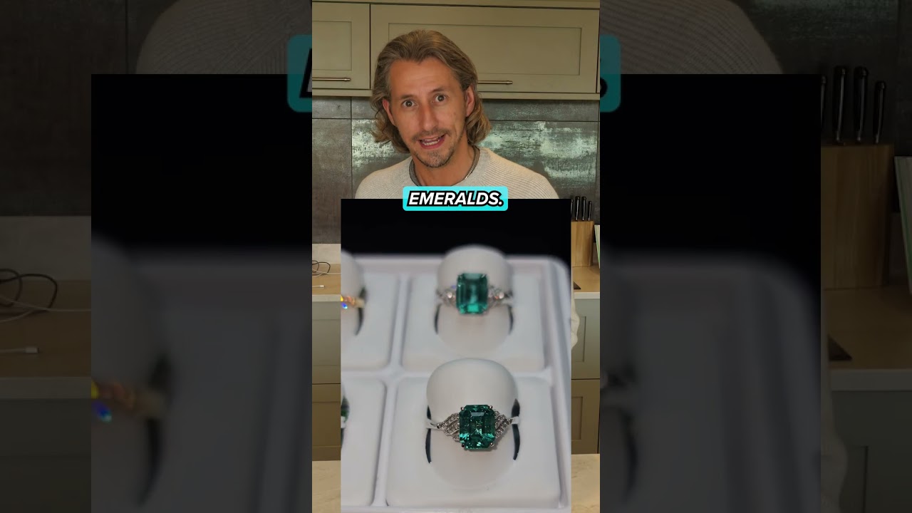 Now Elon musk's father might not have touched these himself but the gemstones come from his mine!