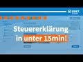 15 MINUTEN! Steuererklärung selber machen 2017 2018 2019 | Steuererklärung ausfüllen 2017 2018 2019