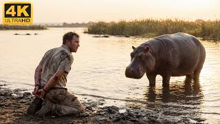A Ranger Jumped Into Crocodile Waters To Save This Baby Hippo. What Happened Next Is Unbelievable !