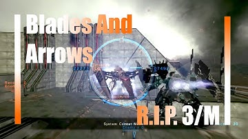 Armored Core: Verdict Day - 1 vs 2 Blades And Arrows Only | Mission 09 | Gameplay