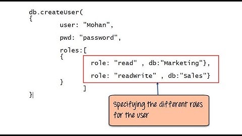 How to create users in Mongodb|  Users and Role in MongoDB | Mongodb Administration | Create role