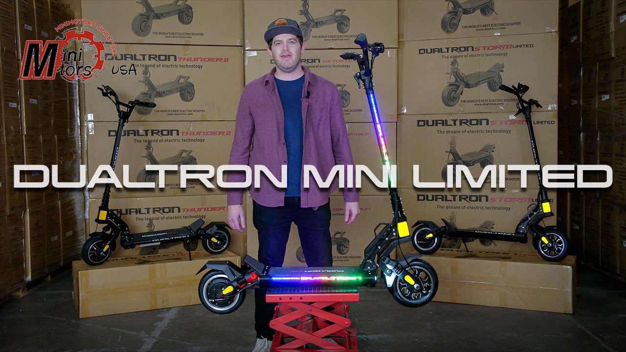 Trottinette électrique MINIMOTORS Dualtron Mini Limited 52V 21Ah