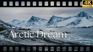  4k Fall Asleep Arctic Dream  Anxiety Relief  Deep Sleep Therapy  Subthreshold Ambient