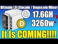 NEW BITMAIN L9 SCRYPT ASIC IS ALMOST HERE!!!!