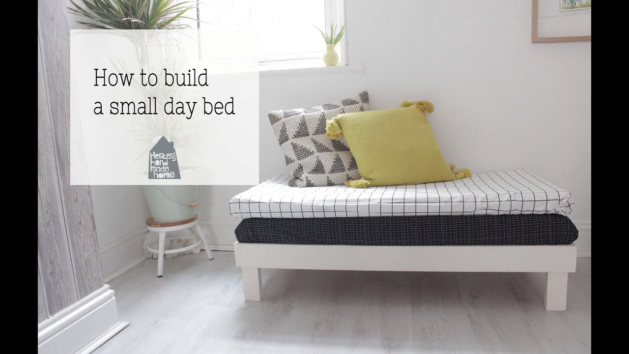 How To Build A Small Daybed Youtube