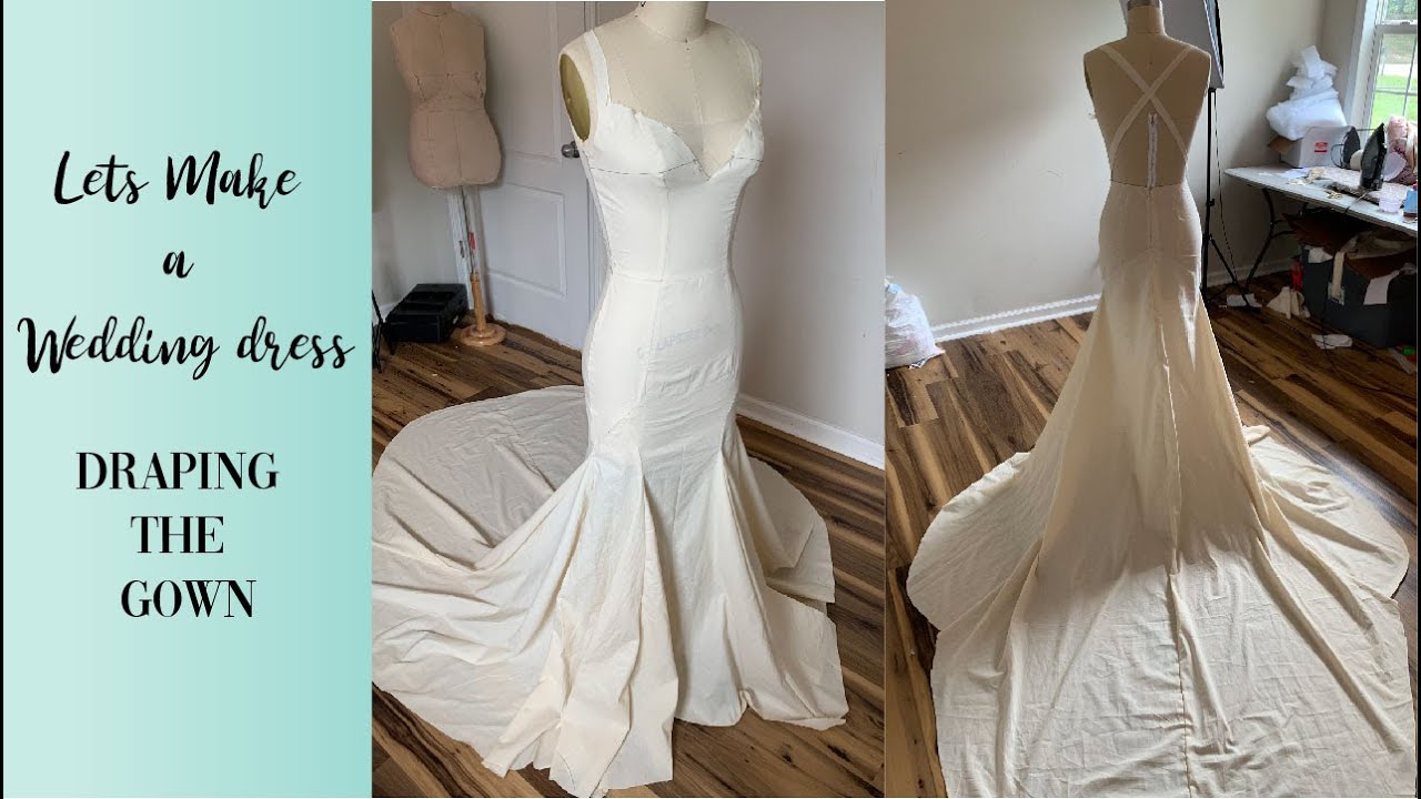 DIY wedding dress  Lets make a wedding dress with a Godet 1 