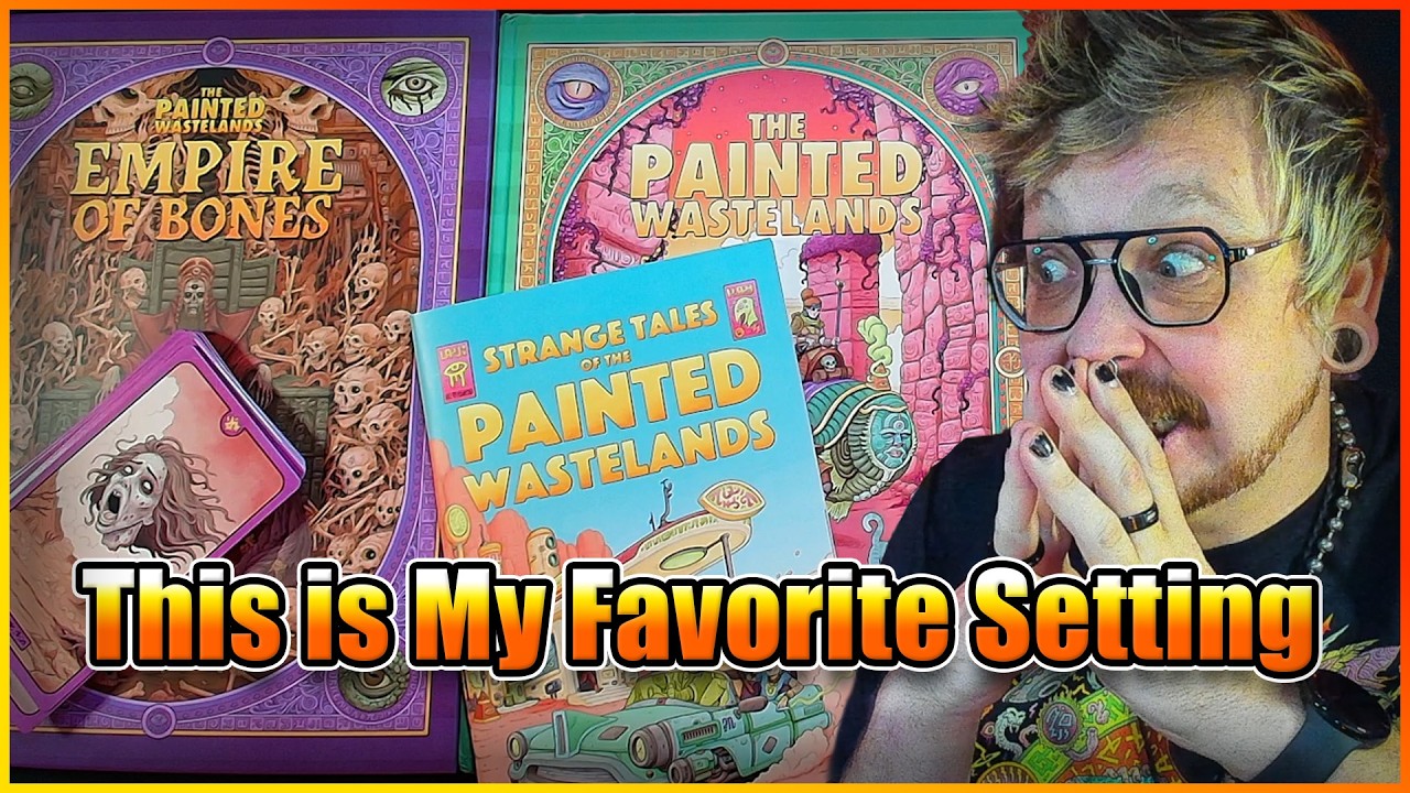 The Painted Wastelands | Unique TTRPG unlike any other