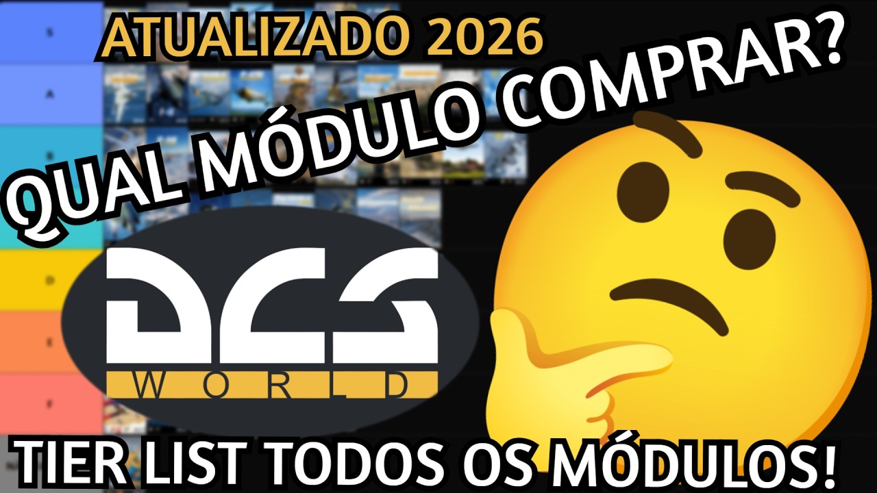 DCS World - QUAL MÓDULO COMPRAR? [Tier List 2026] - YouTube