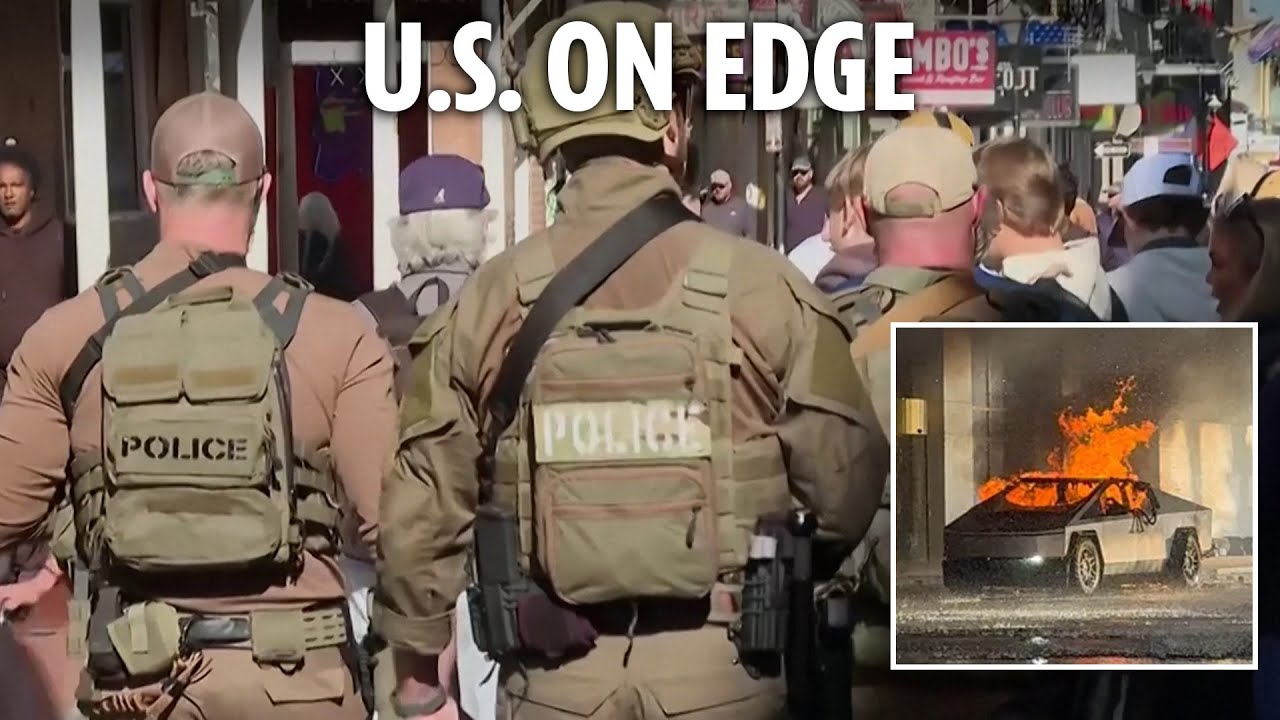 Cities across the US on high alert amid fears of more deadly threats after New Year's attacks