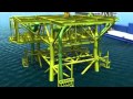 Oil Pipeline & Platform - Virtual Construction