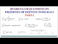 DEFINITE INTEGRALS @GANESHADODEMATHSCBSE