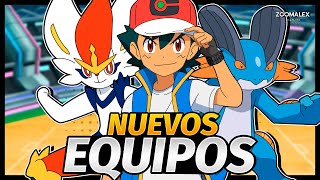 ¡HICE NUEVOS EQUIPOS PARA ASH! 🤩| KANTO-PALDEA | Zoomalex716