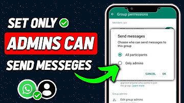 How to Set Only Admin Can Send Messages in WhatsApp Group (2025 New Method)