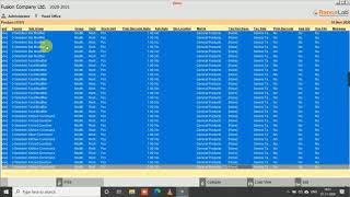 RANCELAB -- What is bulk update and how it works in Fusion ERP8 screenshot 1