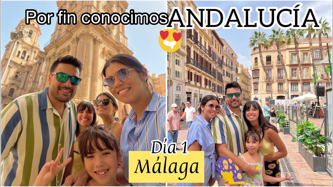 PRIMER DÍA de VACACIONES en MÁLAGA ANDALUCÍA 🇪🇸 Verano 2022