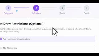 EASY Secret Santa Generator (FREE Online Tool) - How to Draw Names! screenshot 5