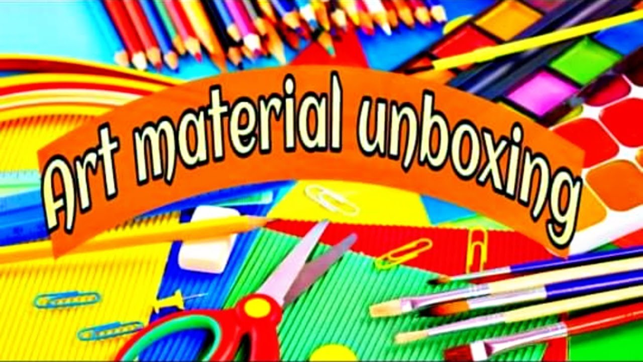Unboxing new Art material from Imtiaz Super Market Art supplies haul