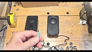 AC Power Amazon Basics Computer Speakers, Desktop, Laptop, PC