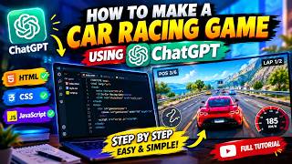 How to Make a Game with AI & ChatGPT | Build a Car Racing Game Step by Step