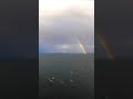 Rainbows Form &amp; Fade in Alaska with Whales #cruise #alaska #nature #sitka #rainbow  @PortMonkeys