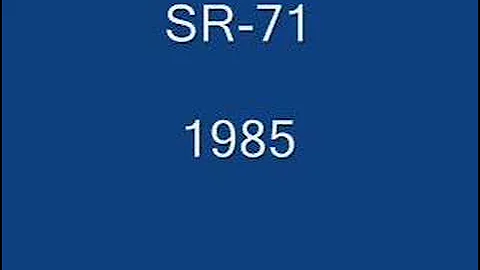 SR-71 - 1985