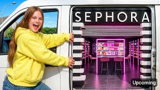 I built a Secret Sephora in my Car TRAILER 