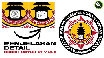 Vector Ulang Gambar Buram Untuk Sablon - Tutorial corelDRAW