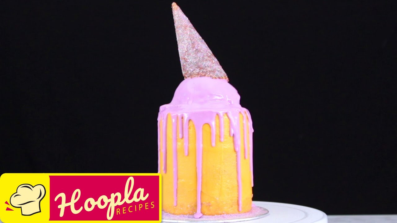 Unicorn Drip Cake Decorating Idea And Other Yummy Dessert Recipes!   Hoopla Recipes