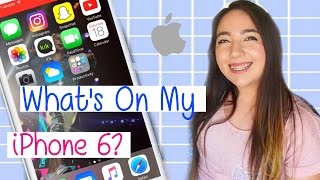 What's On My iPhone 6? |Julianna Nunez