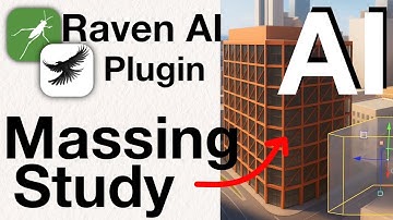 AI-Assisted Massing Studies in Rhino Grasshopper with Raven & Lunchbox