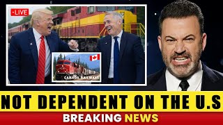 1 MIN AGO: Trump Explodes as Canada’s Railways Are Destroying U.S. Grain Export ! | Jimmy Kimmel