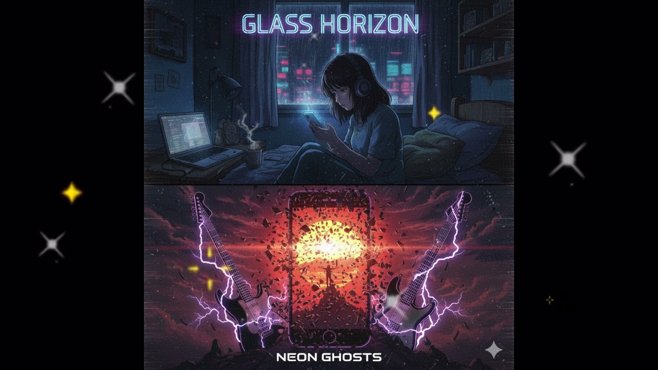 Moody Lofi Beats & Cinematic Rock ⚡️ Glass Horizon (Study/Focus Music)